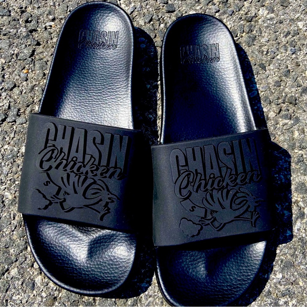 Chasin Chicken slides!!! Men’s size 7-12